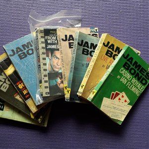 James Bond by Ian Fleming PAN books collection